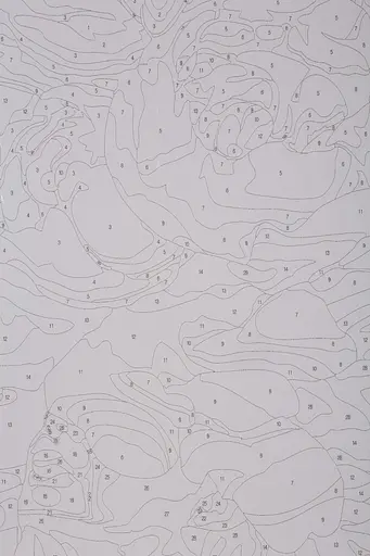 Набір для розпису по номерах "Ти - квітка, фіолетова" 40*50 см, IDEA2-GX47113, ТМ "99IDEAS" - фото 7