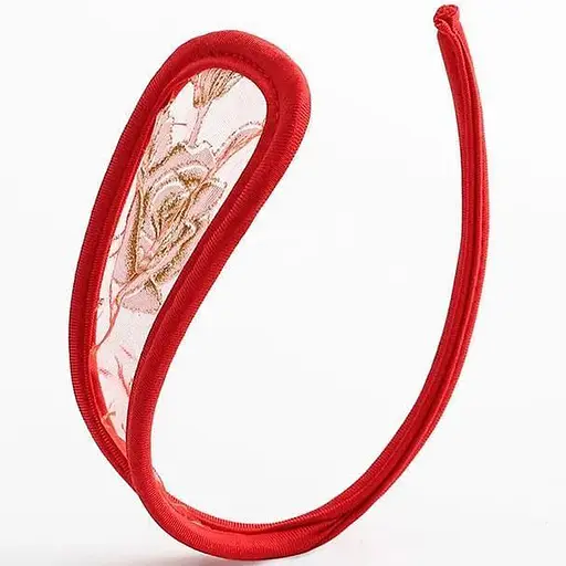 Стрінги-невидимки жіночі без лямок червоні S-M