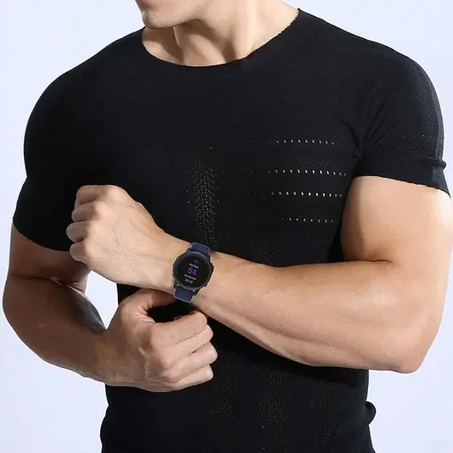 Ремешок ArmorStandart Silicon для Garmin 20 mm Dark Blue (ARM60810) [141554] - фото 4