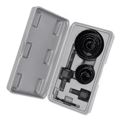 Набір корончастих фрез по дереву та гіпсокартону Polax 8 од. (41-002) - фото 3