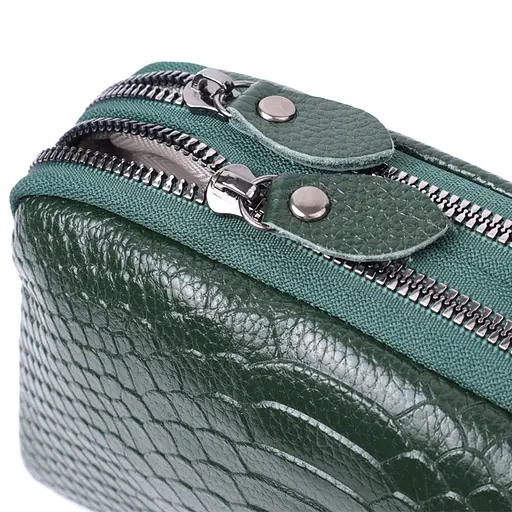 Женская сумка Vintage на два отделения из натуральной кожи 19х12х7 см sum0027016 - фото 7