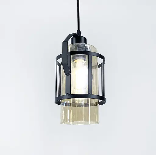 Підвісний світильник у стилі лофт Line.F Колір плафона Графітовий - фото 8