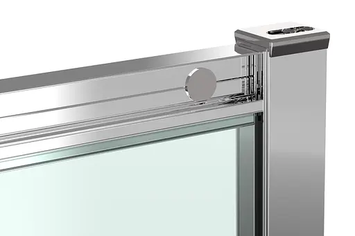 Душевая кабина Eger Heviz 90x90 без поддона 599-077/1, прозрачная, хром - фото 2