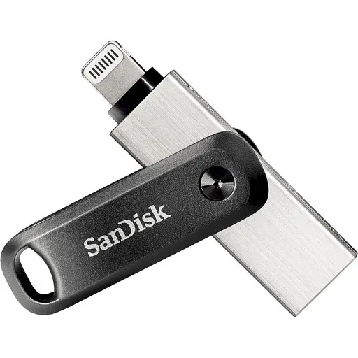 Флеш-накопичувач Sandisk USB 3.0 iXpand Go 64Gb Lightning Apple (SDIX60N-064G-GN6NN) - фото 1
