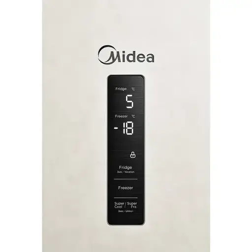 Холодильник Midea MDRB470MGF33OM бежевый - фото 6