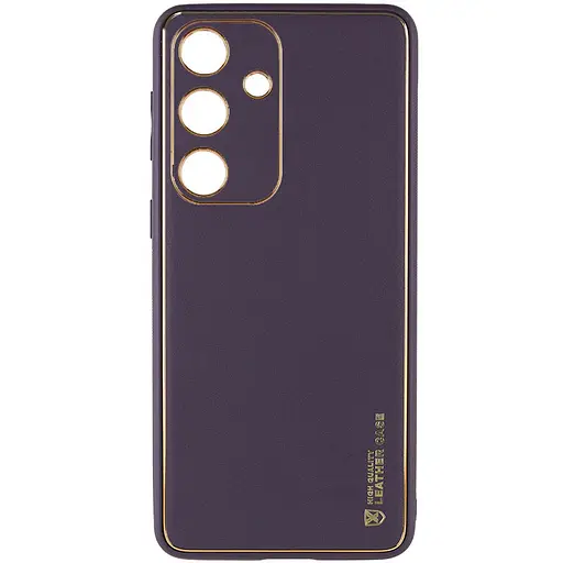 Чохол Epik шкіряний Xshield для Samsung Galaxy S24+ Фіолетовий/Dark Purple