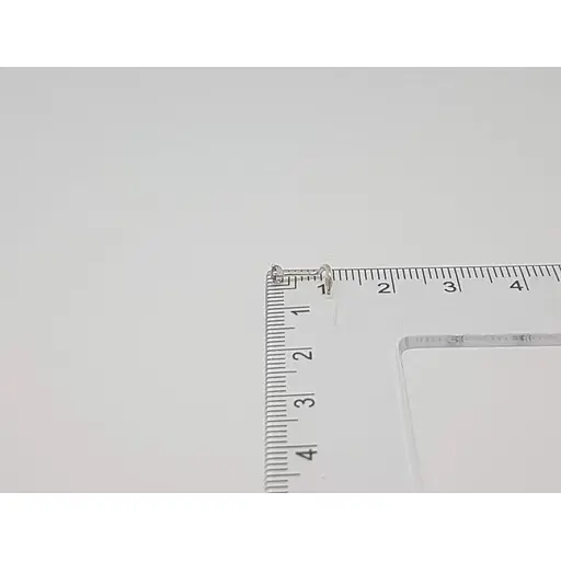 Серебряная серьга-пирсинг в нос Dear. 1018.1С - фото 3