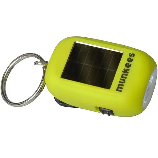 Брелок-фонарик Munkees 1101 Mini Solar/Dynamo Flashlight Green (1012-1101-GR)