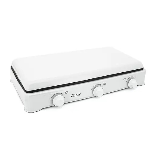 Плита газова Zilan ZLN0032 3 конфорки White - фото 3