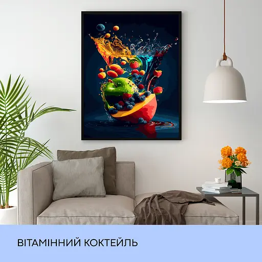 Набір для розпису по номерах "Вітамінний коктейль" 40*50 см, IDEA2-GX46496 - фото 3