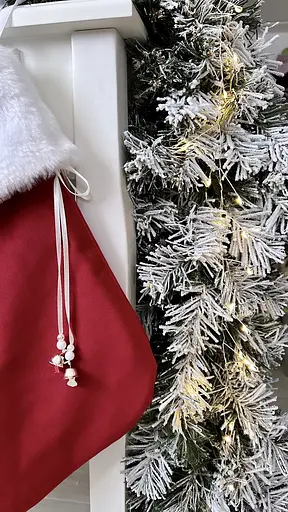 Гірлянда хвойна Hvoya Classic з плівки засніжена 2 м - фото 4