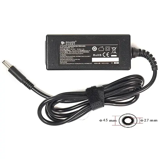Блок живлення для ноутбуків PowerPlant DELL 220V, 19.5V 45W 2.31A (4.5*3.0)