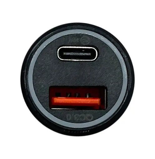 Автомобильное зарядное устройство XON UniLink Type-C 38W (Type-C PD20 + QC3.0) Black (CU1A1C38WB 3456) - фото 2