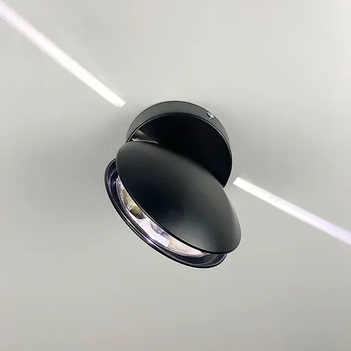 Світлодіодний світильник з ефектом світлових ліній Line F Арт. WB 15/1 BK  - фото 7