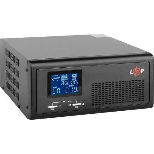Источник бесперебойного питания (ИБП) LogicPower B1000 + LiFePO4 батарея 12.8V - 60Ah BMS 80A/40A LCD (24830) [110207] - фото 2