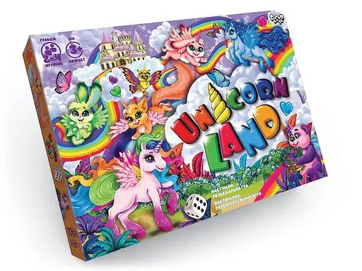 Настільна розважальна гра Unicorn Land, Danko Toys