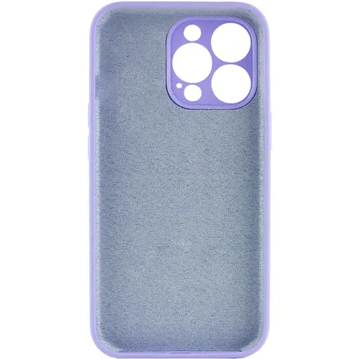 Чохол Epik Silicone Case Full Camera Protective AA NO LOGO для Apple iPhone 15 Pro Max 6.7 Бузковий/Dasheen - фото 2