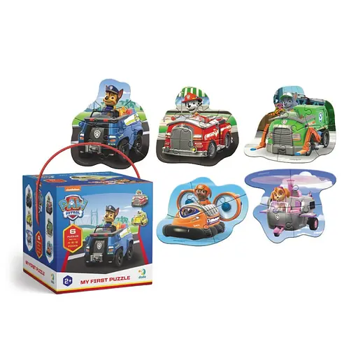 Дитячий пазл "Paw Patrol Готові до дії" DoDo Toys 200535, 6 картинок - фото 2