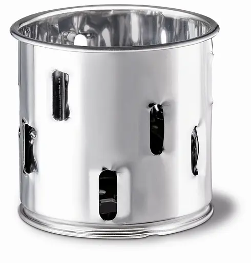 Moulinex М'ясорубка, 2000Вт, 2.6кг/хв, 3 решітки, насадка для ковбас, кеббе, 5 терок, пластик, біло-сірий - фото 3