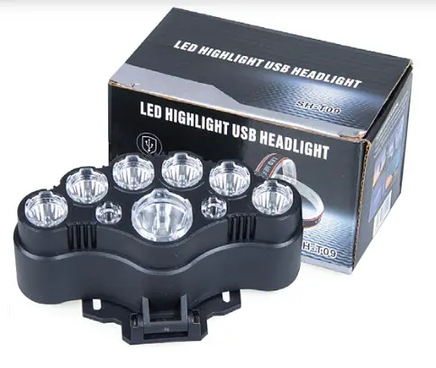 Налобний ліхтар USB Headlight SH-T09 - фото 5