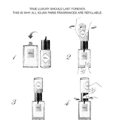 Парфюмированная вода  Kilian Flower of Immortality By Kilian 100 мл REFILL - фото 2