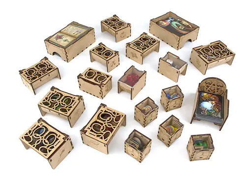 Органайзер Tower Rex Пройдисвіти Кведлінбурга + доповнення Quidlenburg Chrlatan's Chest + Expansions (2198) - фото 2