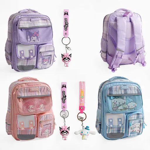 Рюкзак Kyromi, 1 отделение, 5 карманов, нагрудный ремень, C72815 - фото 6