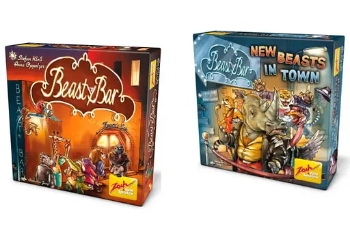Настільна гра Zoch Beasty Bar з доповненням New Beasts in Town (англ.) (601105155+1)