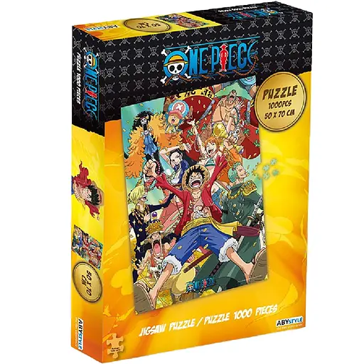 Пазл One Piece Straw Hat Crew (Ван піс) 1000 ел - фото 1