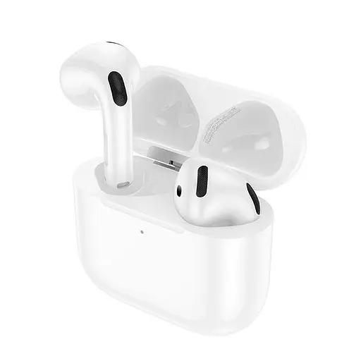 Бездротові навушники Hoco EW83 True wireless stereo headset, BT5.4, 30mAh, 300mAh, 4h, white - фото 5