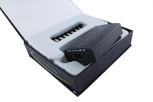 Сетевое зарядное устройство 220 В и автомобильное зарядное устройство DC 12-24 V 120 W универсальное для ноутбуков блок питания авто - фото 2