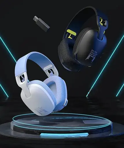 Беспроводные игровые Bluetooth наушники Onikuma B2 Геймерская гарнитура с микрофоном White - фото 6