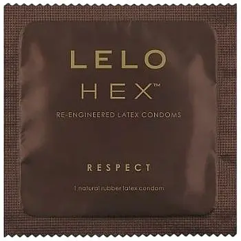 Упаковка презервативов Lelo Hex Respect XL больше пространства, больше уверенности 3 шт.