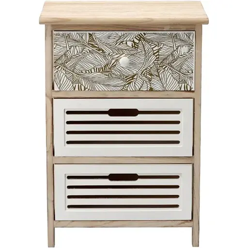 Комод дерев'яний Chomik Eliza на 3 шухляди - фото 2