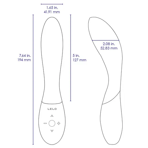 Вібратор Lelo Mona Wave 19.5 см синій - фото 9