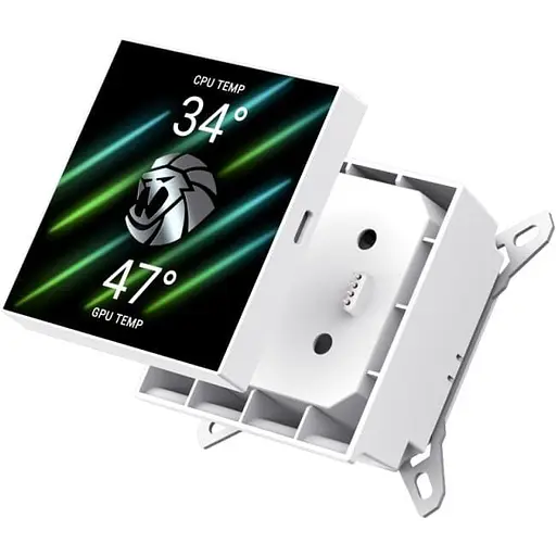 СВО GameMax Glacier 360 LCD White (GLACIER 360 LCD WH) - фото 7