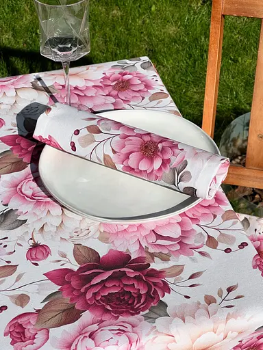 Серветки водовідштовхуючі 30х40 см 4 шт. Танок півоній - фото 2