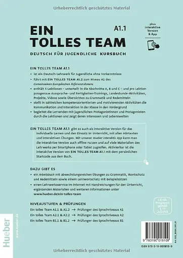 Ein tolles Team A1.1 Kursbuch plus interaktive Version - фото 2