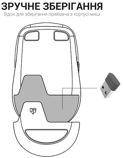 Бездротова миша OfficePro Wireless M230P (M230P) - фото 11