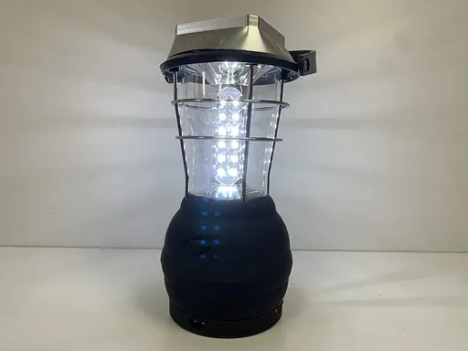 Кемпинговый фонарь лампа аккумуляторная Yajia LS-360 с зарядкой от солнечной встроенной панели - фото 4