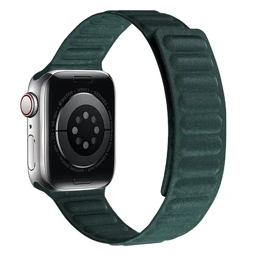 Ремешок FineWoven (AAA) для Apple Watch 42(ser.1-3)/44/45/46/49mm Evergree