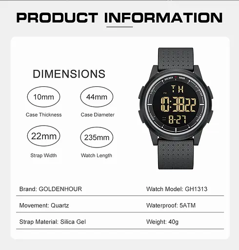 Годинник GoldenHour Water - фото 17