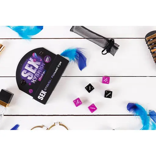 Настільна гра "SEX Кубики: Рольові ігри" Fun Games FGS52, 999 комбінацій - фото 5