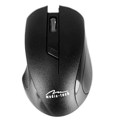 Мишка Media-Tech Trico, бездротова, 3 кн.,2400dpi, чорна - фото 5