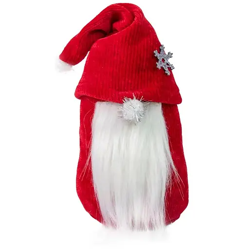 Новогодний Гном большой красный Strateg (60605)