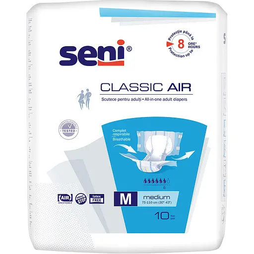 Підгузки для дорослих Seni Classic Air M 10 шт. - фото 1