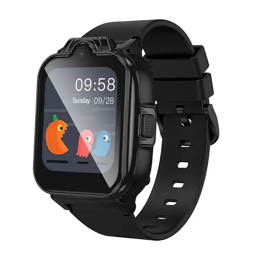 Детские Смарт-часы Hoco Y104 4G черные - фото 1