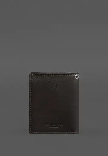 Кожаная обложка для удостоверения офицера ГНСУ (три кармана) темно-коричневая - фото 7