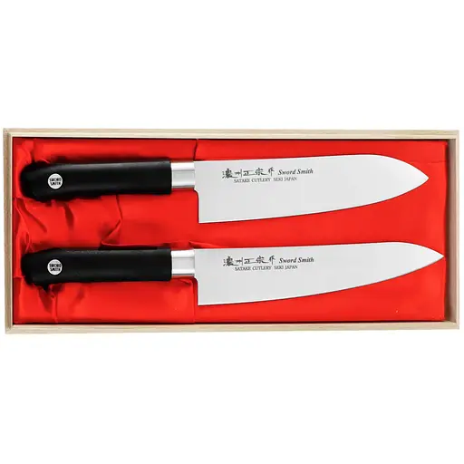 Набір із 2-х кухонних ножів Satake Swordsmith (HG8325W)