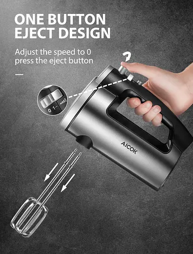 Ручний Міксер 300Вт Aicook HM 833 - фото 2